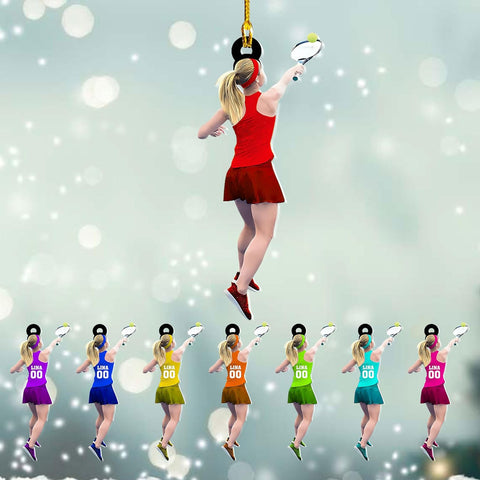 Royal Fight Personalized Tennis Christmas Ornaments Gifts for Tennis Lovers Tennis Player Ornaments Tennis Christmas Ornament (Tennis 2)