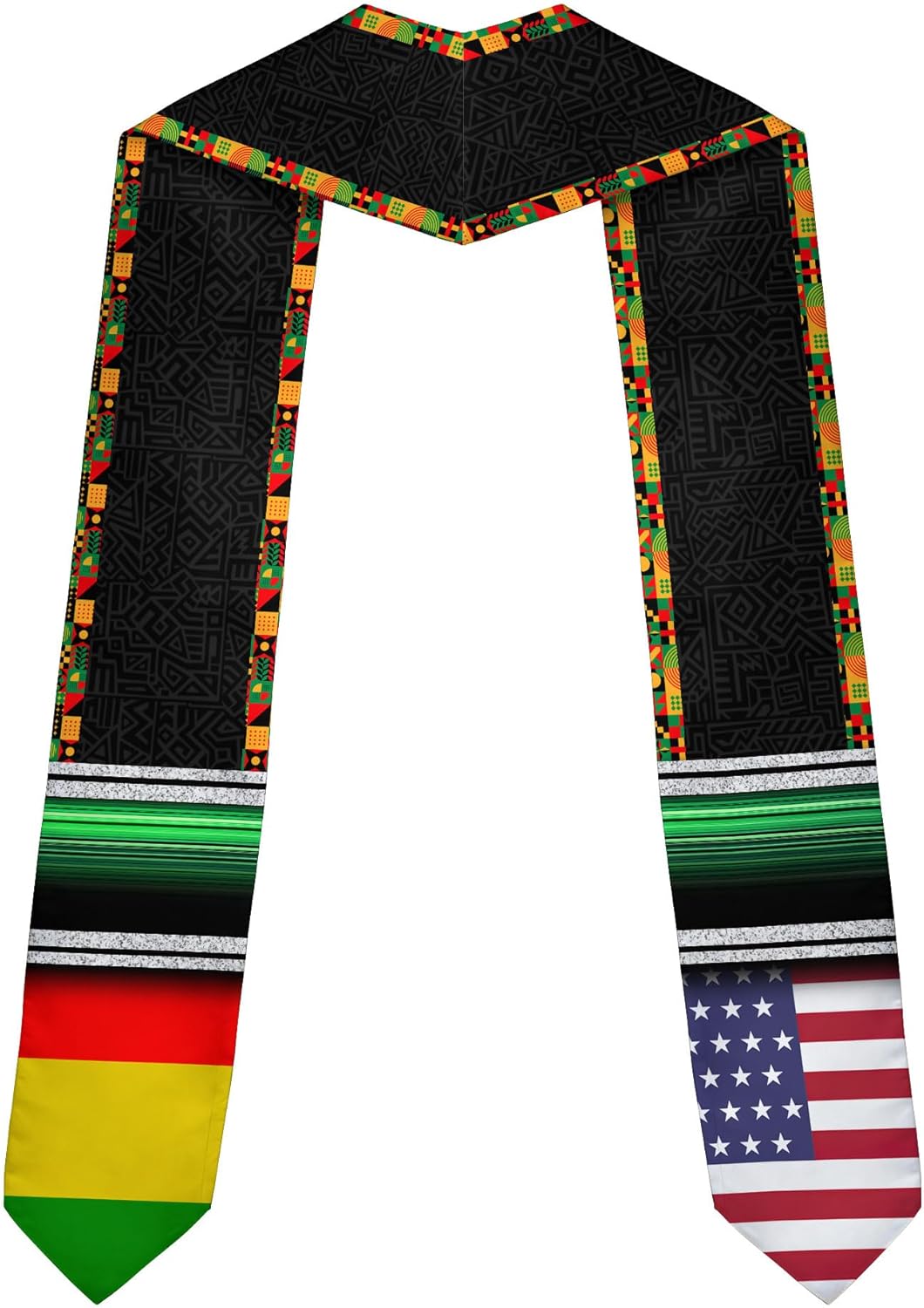 African American Graduation Sash, Graduation Stole Customize, African Graduation Sash, Graduation Stole Class of 2025