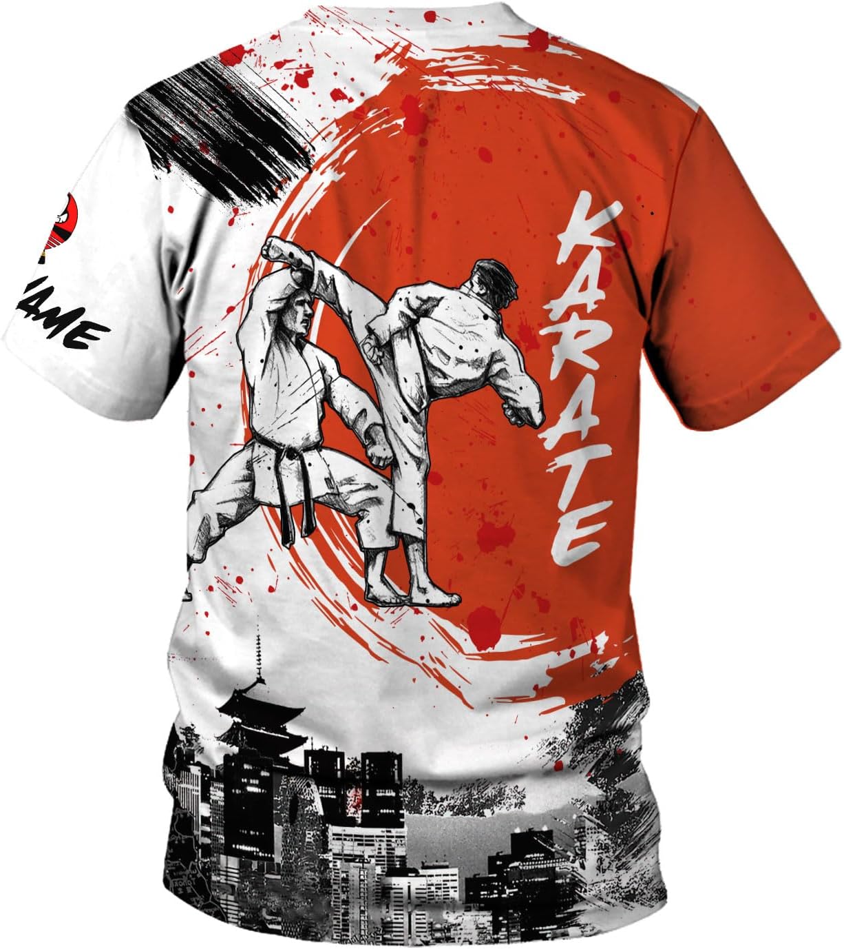 Personalized Karate 3D Tshirt Cool Karate Gift for Boys Girls Karate Lovers T-Shirt Karate Shirts Uniform S-5XL (HD294)