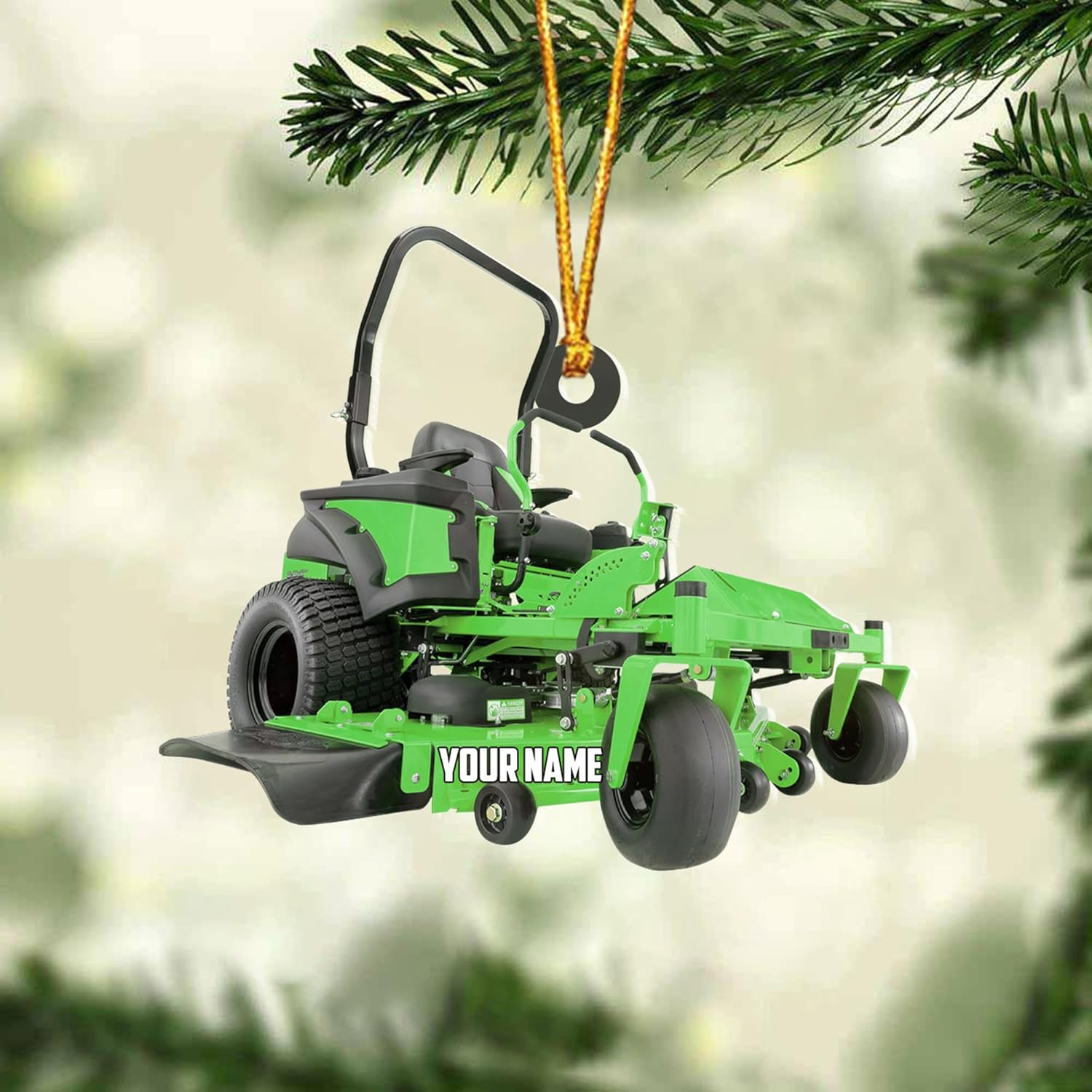 Personalized Lawnmower Ornaments 2024, Landscaper Christmas Ornament Lawnmower Ornament, Lawnmower Christmas Ornament Lawn Mower Ornaments Lawn Mower Riding Ornament Tree Hanging Xmas Gift (LM11)