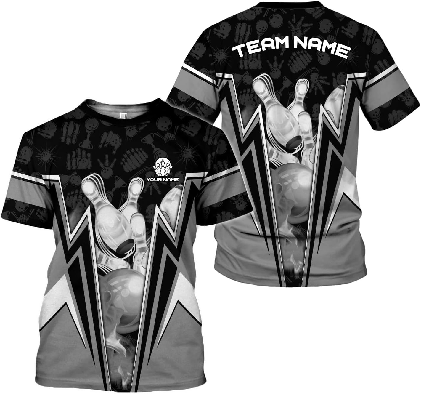 Custom Bowling Shirts, Personalized Name Bowling Shirts Unisex, Bowling Jerseys for Men & Women, Team Bowling Shirt Gift