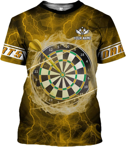 mostprints Personalized Dart Shirts, Darts Shirts for Men, Dart Jerseys for Teams, Dartboard Players Shirt Darts Board Gift