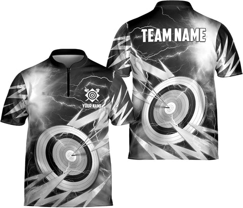 Custom Archery Jersey Shirt Bow & Arrow Personalized 3D Shirts for Archer Men Women Target Team Name Apparel Gifts