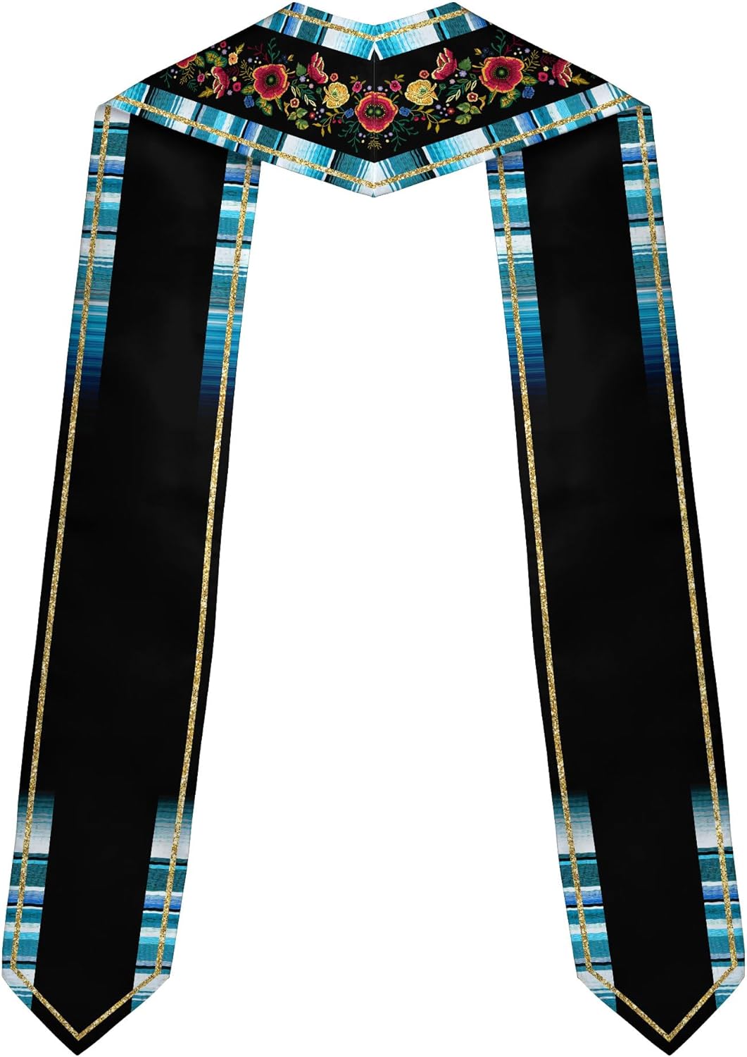 Pretyprints Honduran Graduation Sash, Custom Honduran American Flag Graduation Sash 2025, Honduras Graduation Stole