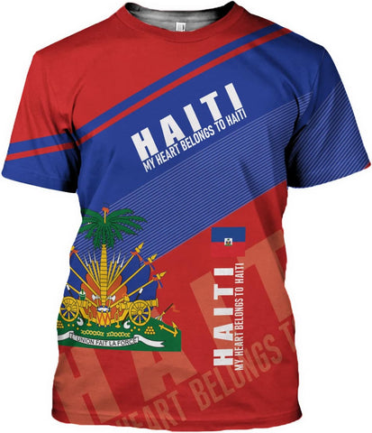 Personalized Haiti Shirt Haiti Tshirt Haiti Shirts for Men & Women Haitian Pride Tshirt Haiti t Shirt Haiti Gifts Tee