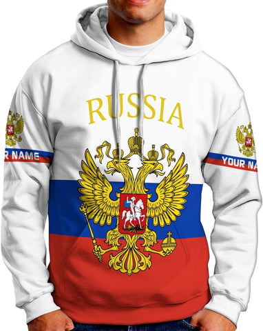 Personalized Russia Shirts Russian Shirt Russian Unisex Shirts Russia Flag Pride Shirts Russia Flag Coat of Arms Shirts