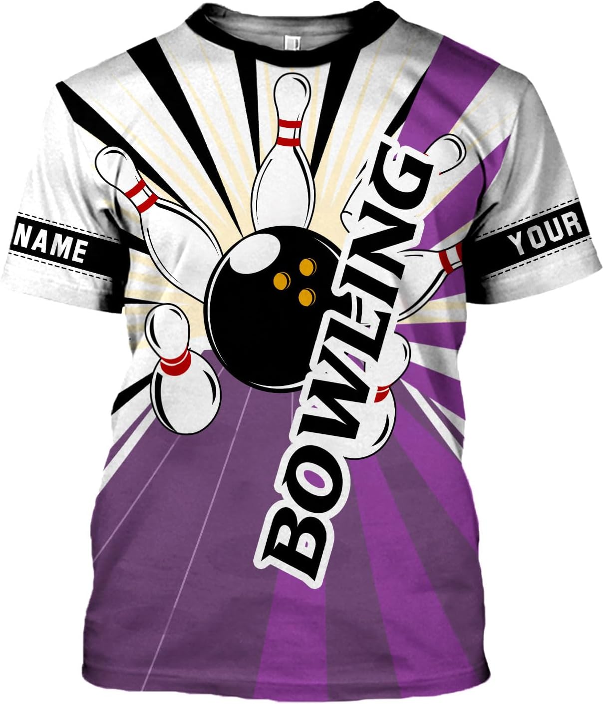 Custom Bowling Shirts, Personalized Name Bowling Shirts Unisex, Bowling Jerseys for Men & Women, Team Bowling Shirt Gift