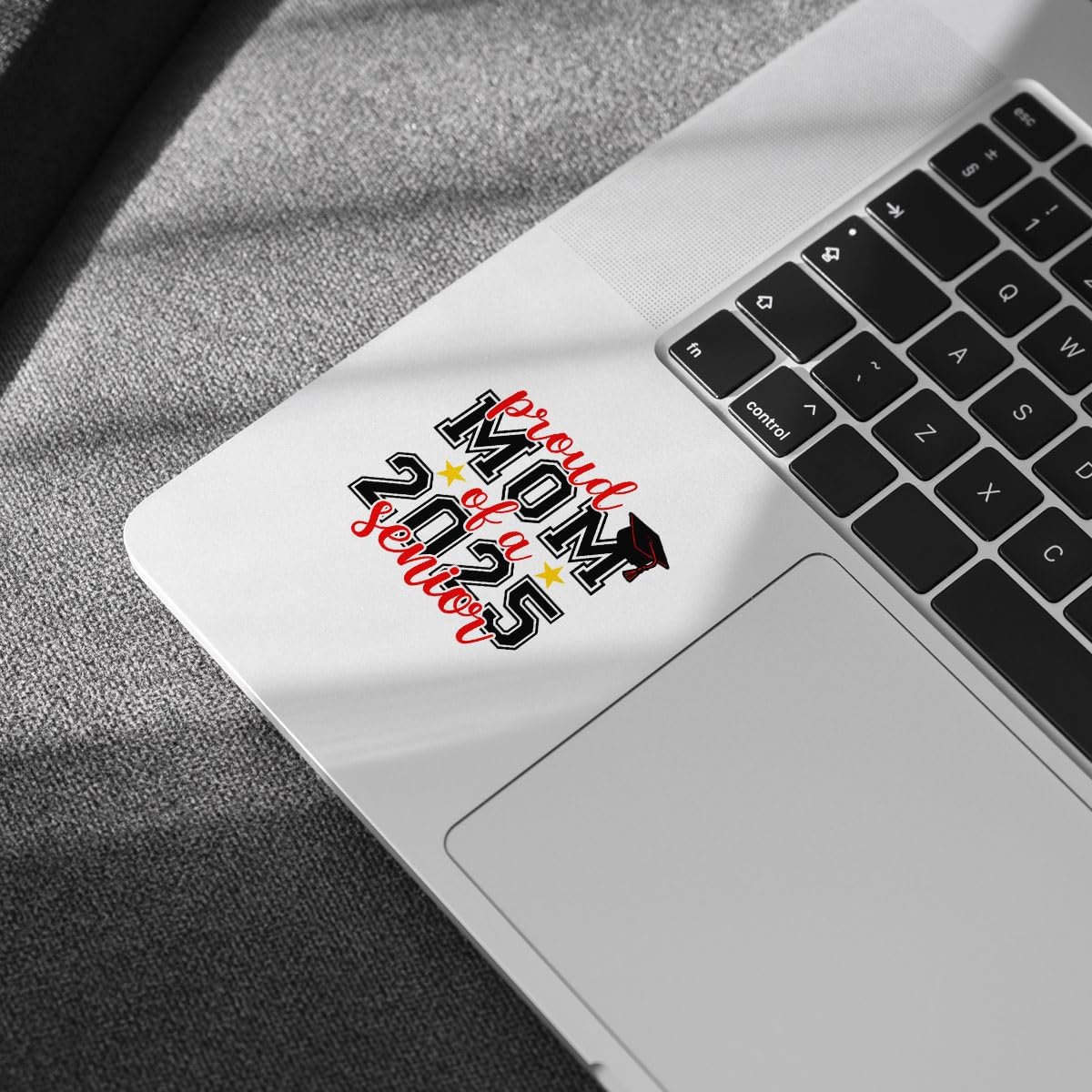 3Pcs Proud Mom of A 2025 Senior Sticker, Mother of College or High School Graduate, School Pride Decal for Laptop Water Bottle Phone Case Car Window Helmet Vinyl Stickers 3"x3"