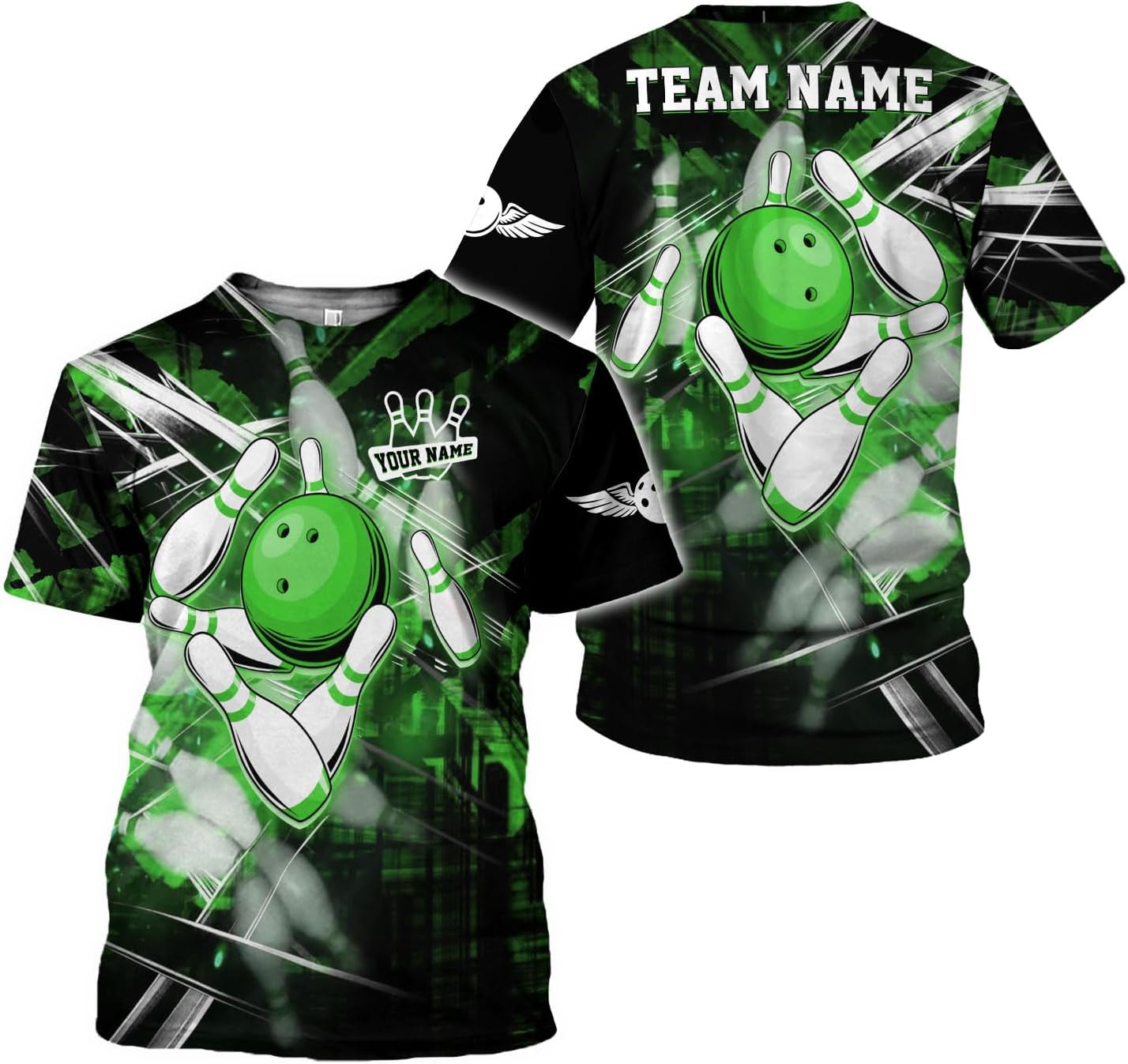 Mostprints Personalized Name Bowling Shirts for Men and Women 3D, Bowling Shirts for Team Bowling, Bowling Shirts Gift