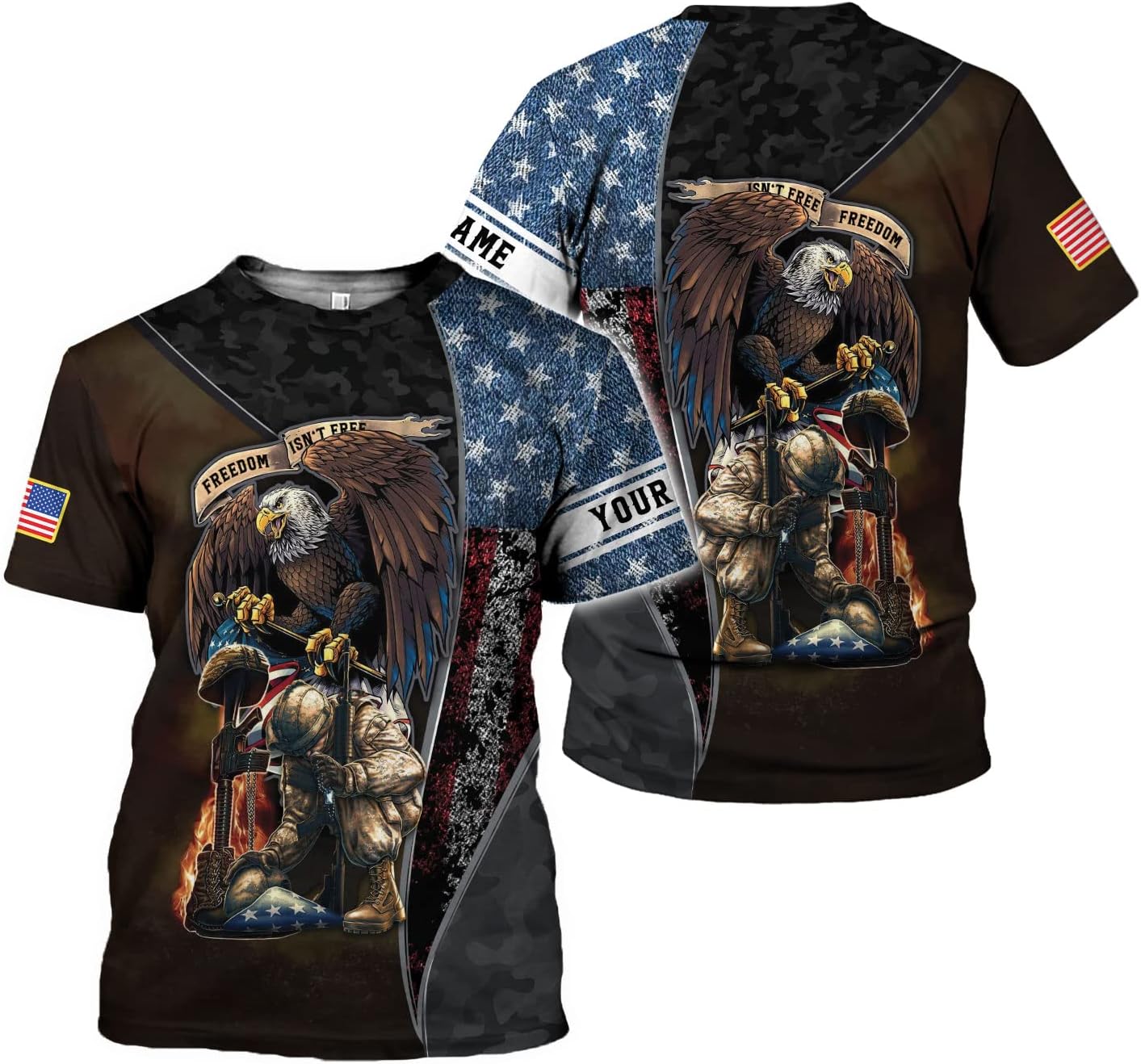 Personalized Army Veteran Shirt, Army Polo 1 - S-5XL