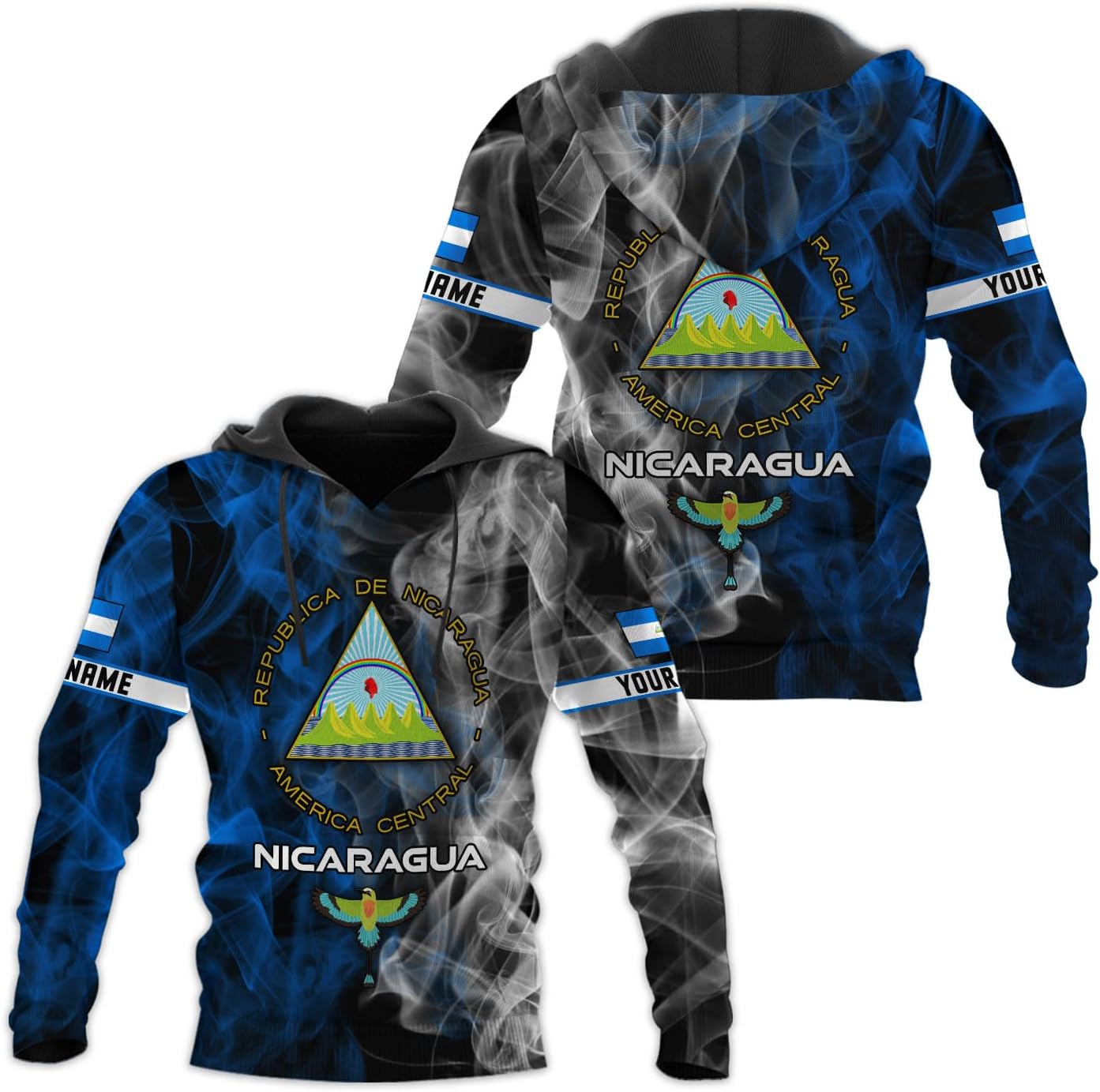 Personalized Nicaragua Shirt Custom Nicaragua Flag Lion Shirt for Men & Women Nicaraguan Camisas T-Shirt, Nicaragua Tshirt