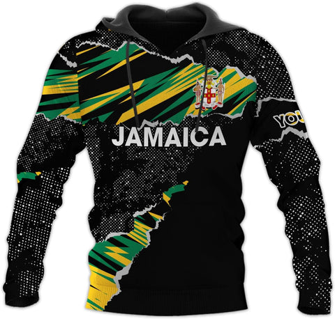 Personalized Jamaica Shirt Custom Jamaica Flag Lion Shirt for Men and Women, Jamaican Pride T-Shirt, Jamaica Tshirt Jamaicana