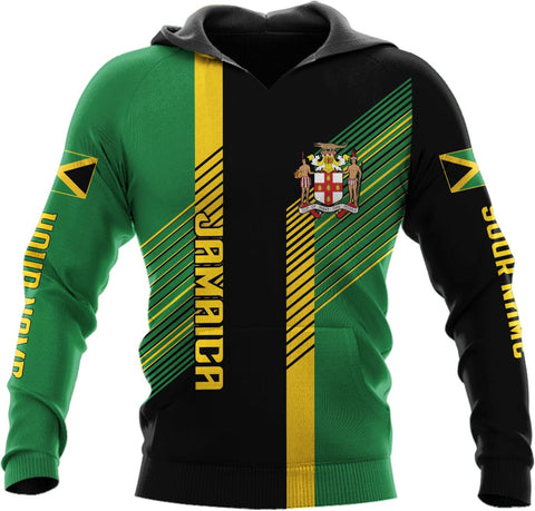 Personalized Jamaica Hoodie - Men & Women Jamaican Pride Shirt Gifts