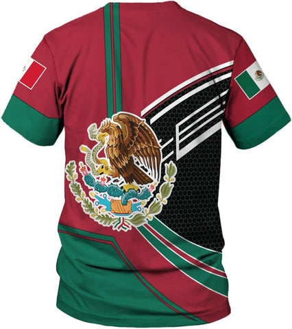 Personalized Name Mexican Shirts for Men, Customized Mexico Shirts for Men, Mexico Shirts for Women Mexico Shirt Eagle Flag