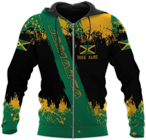 Suseaz Personalized Jamaica Shirt 3D, Jamaica Flag Lion 3D Hoodie, Jamaican Pride 3D T-Shirt, Jamaica Tshirt 3D for Men Women
