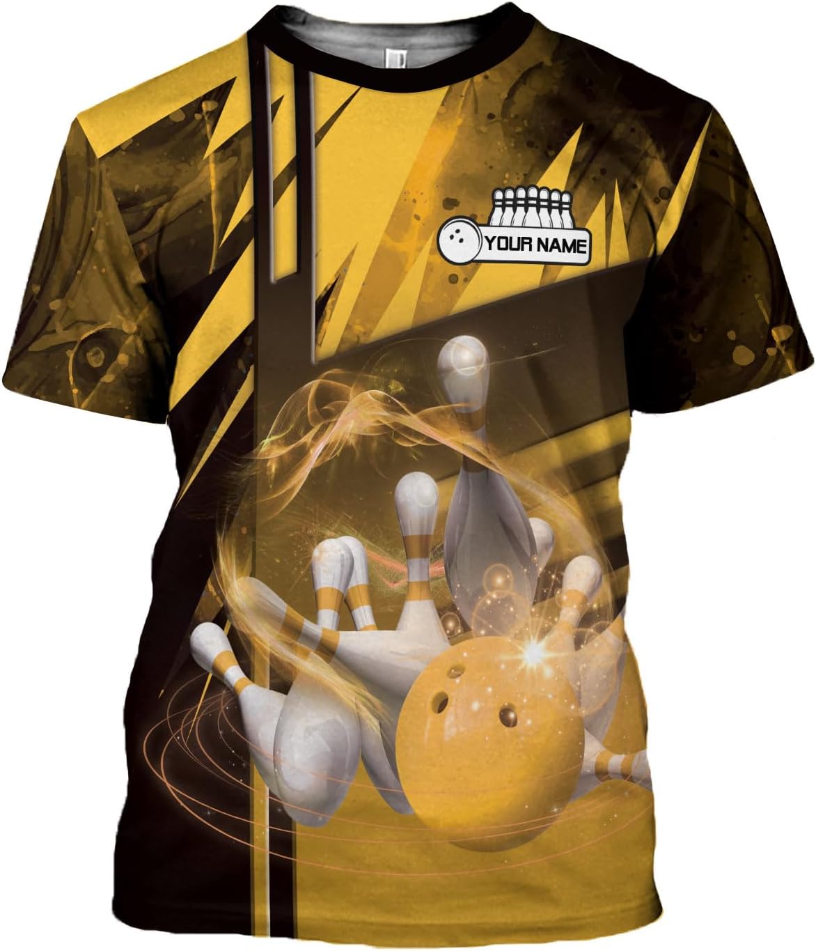 Intenprints Personalized Bowling Shirt Custom Bowling Shirts Bowling Gift Bowling Shirts for Women & Men Bowling Shirt Team