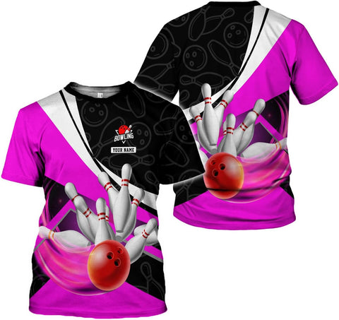 Mostprints Custom 3D Bowling Shirts Personalized for Men and Women - Unique Team Shirt & Gifts for Bowling Lovers