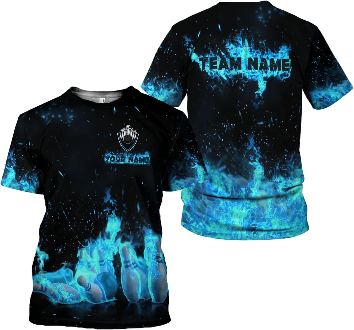 Custom Bowling Shirts, Personalized Name Bowling Shirts Unisex, Bowling Jerseys for Men & Women, Team Bowling Shirt Gift