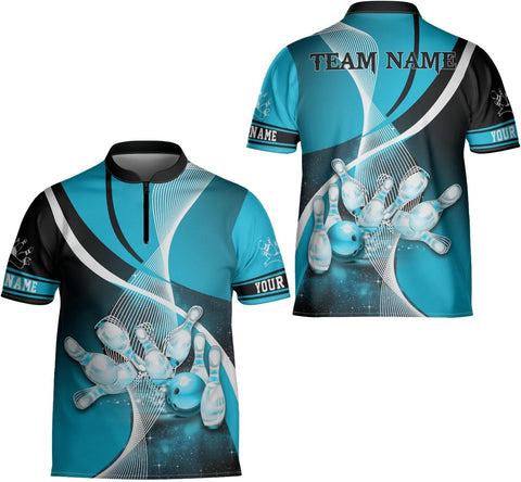 Ligthuy Personalized Bowling Jersey 3D, Bowling Shirts for Team, Bowling Shirt Unisex for Men Women, Bowling Shirts for Men