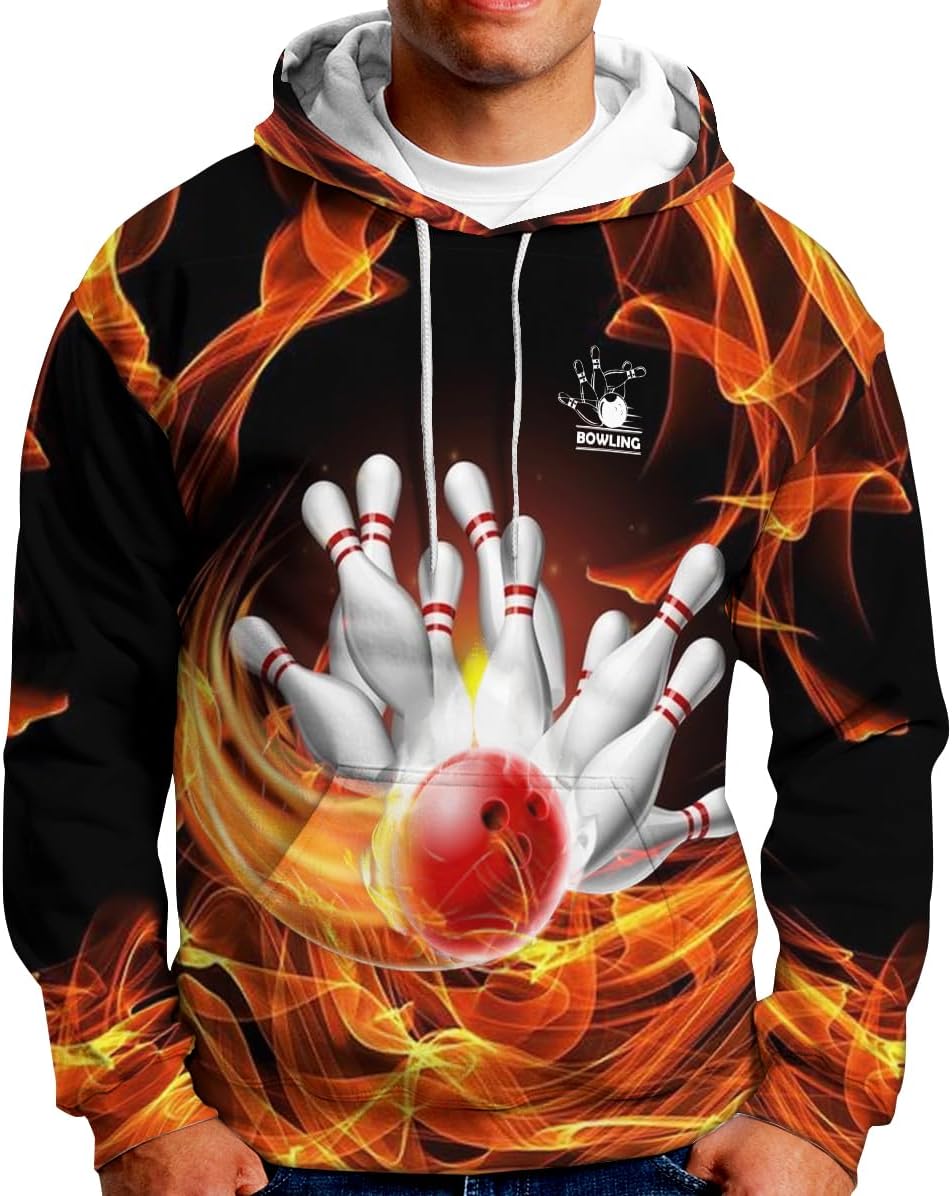 Pretyprints Personalized Bowling Shirt - Custom Bowling Gift for Women & Men