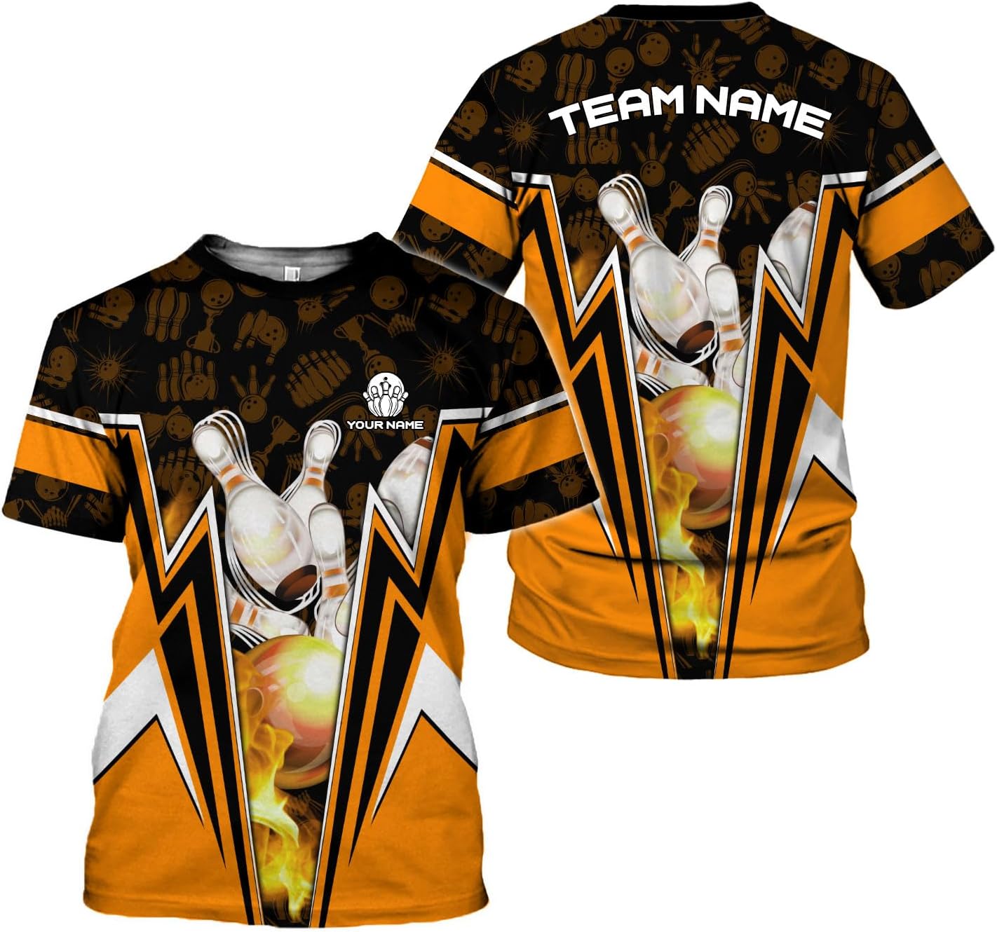 Custom Bowling Shirts, Personalized Name Bowling Shirts Unisex, Bowling Jerseys for Men & Women, Team Bowling Shirt Gift