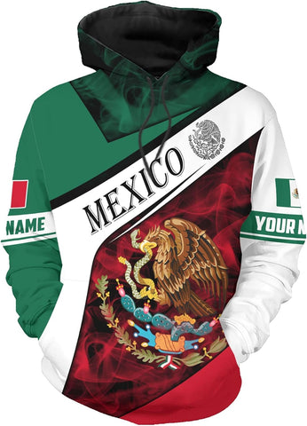 Personalized Name Mexican Shirts for Men, Customized Mexico Shirts for Men, Mexico Shirts for Women Mexico Shirt Eagle Flag