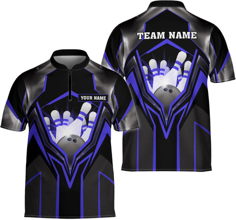 Ligthuy Personalized Bowling Jersey 3D, Bowling Shirts for Team, Bowling Shirt Unisex for Men Women, Bowling Shirts for Men