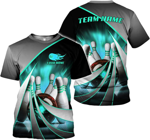 Rivelus Custom 3D Bowling Shirts Personalized for Men and Women - Unique Team Shirt & Gifts for Bowling Lovers