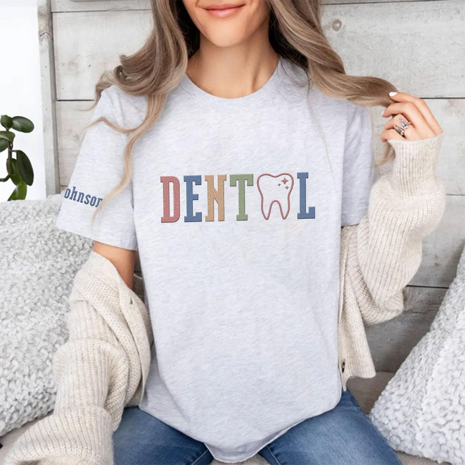 Custom Dental Sweatshirt, Dental Sweatshirts for Women, Dental Hygienist Assistant Sweatshirt, Dental Student Shirts Hoodies