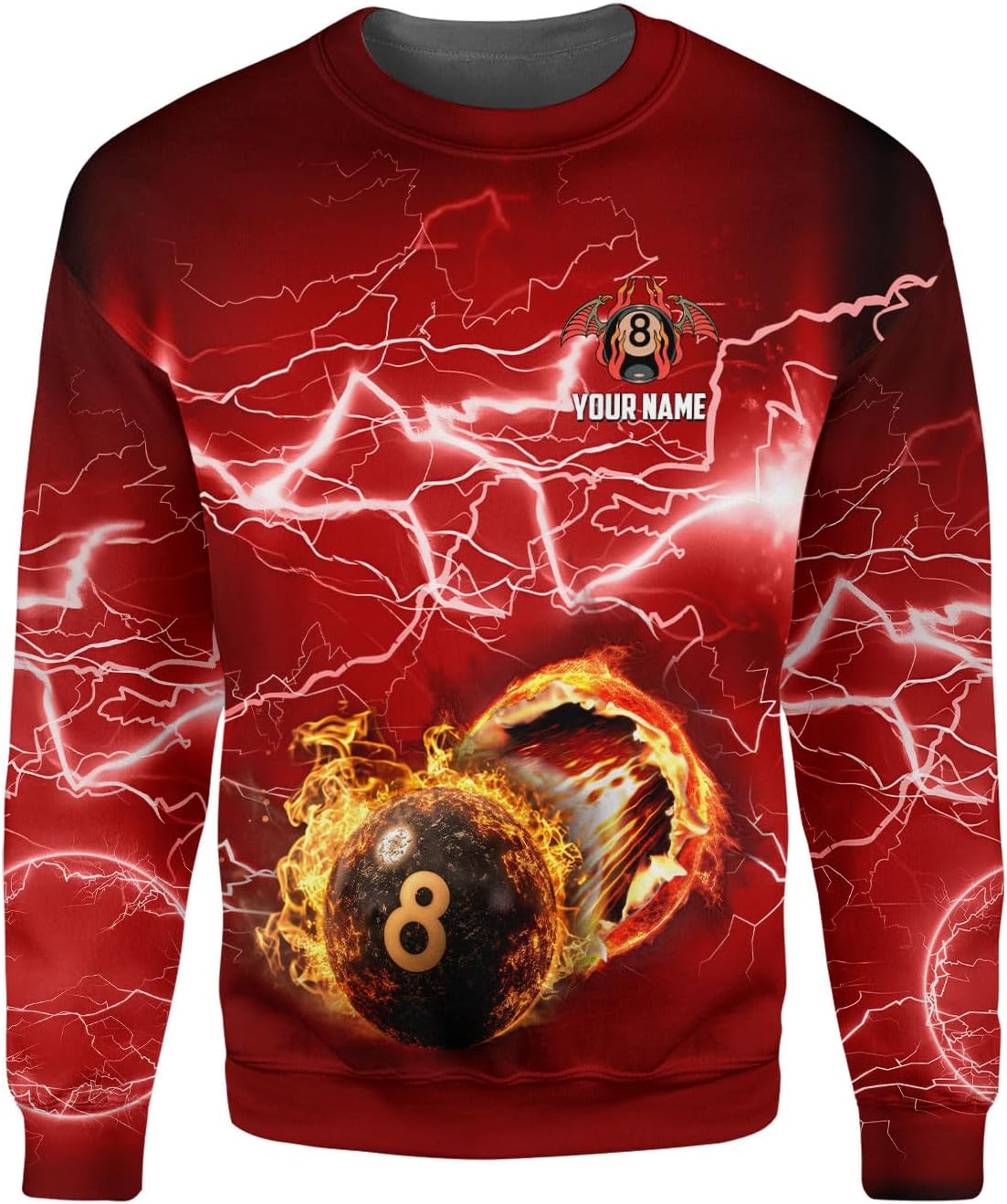 Personalized Billiard Shirts 3D Billiard Shirt Custom Billiard Flag Shirt Men's Pool Billiards Shirt 8 Ball Men Women