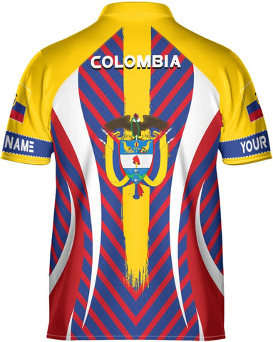 Mostprints Customized Colombia Jersey Shirt for Men Women Personalized Colombia Jerseys with Name Colombian Unisex Shirts