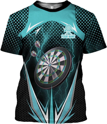 mostprints Personalized Dart Shirts, Darts Shirts for Men, Dart Jerseys for Teams, Dartboard Players Shirt Darts Board Gift