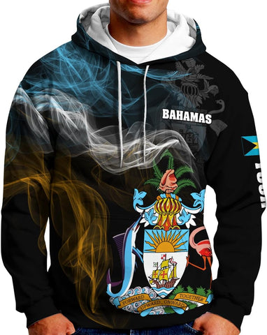 Personalized Bahamas Shirt 3D Custom Bahamas Flag Shirt for Men and Women Bahamas Pride Shirt