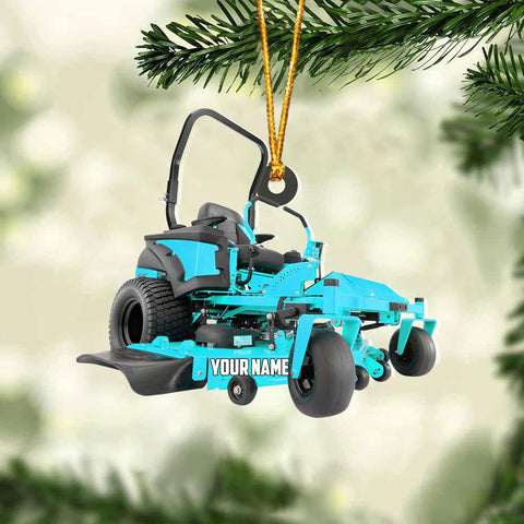 Personalized Lawnmower Ornaments 2024, Landscaper Christmas Ornament Lawnmower Ornament, Lawnmower Christmas Ornament Lawn Mower Ornaments Lawn Mower Riding Ornament Tree Hanging Xmas Gift (LM11)