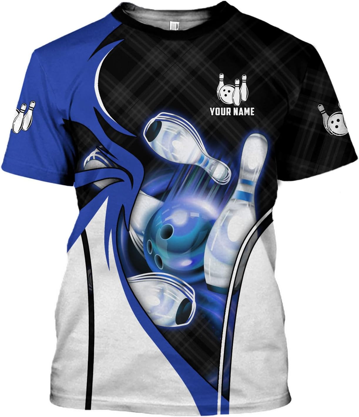 mostprints Personalized Name Bowling Shirts for Men & Women, Bowling Shirts for Team Bowling, Bowling Shirts Gift Unisex