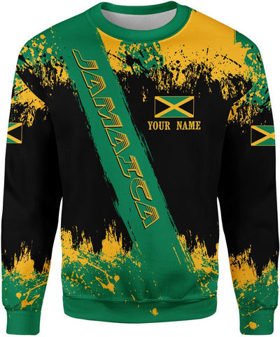 Suseaz Personalized Jamaica Shirt 3D, Jamaica Flag Lion 3D Hoodie, Jamaican Pride 3D T-Shirt, Jamaica Tshirt 3D for Men Women