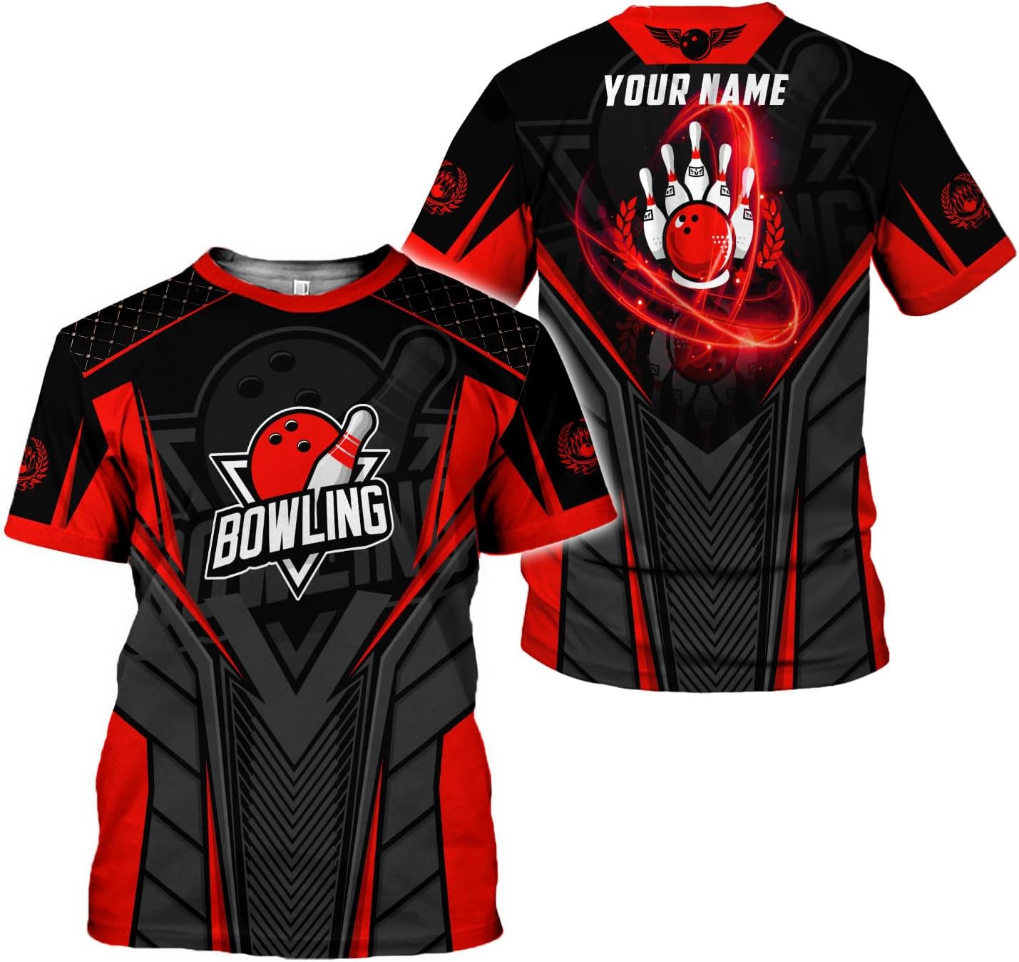 Custom Bowling Shirts, Personalized Name Bowling Shirts Unisex, Bowling Jerseys for Men & Women, Team Bowling Shirt Gift