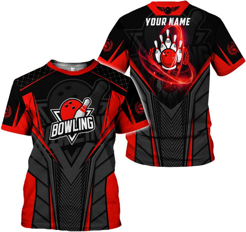 Custom Bowling Shirts, Personalized Name Bowling Shirts Unisex, Bowling Jerseys for Men & Women, Team Bowling Shirt Gift