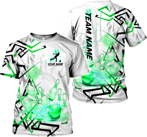 Rivelus Custom 3D Bowling Shirts Personalized for Men and Women - Unique Team Shirt & Gifts for Bowling Lovers