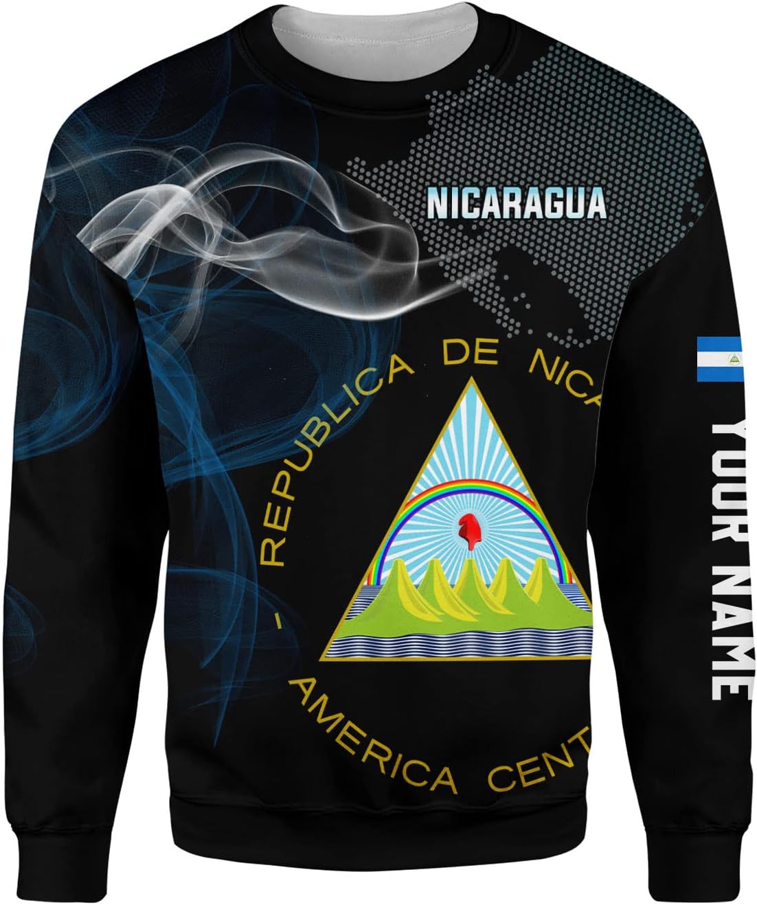 Personalized Nicaragua Shirt Custom Nicaragua Flag Lion Shirt for Men & Women Nicaraguan Camisas T-Shirt, Nicaragua Tshirt