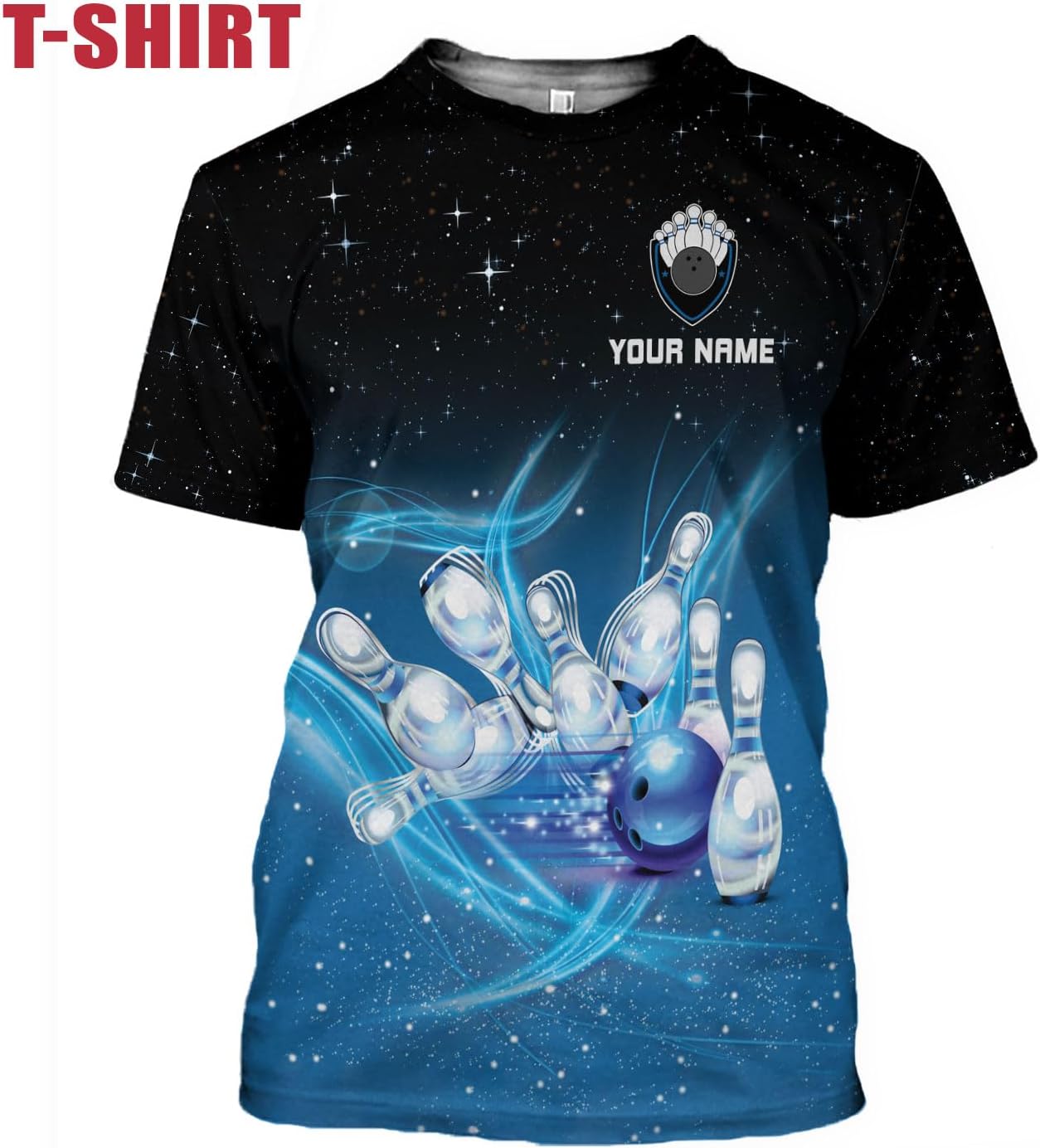 Mostprints Personalized Name Bowling Shirts for Men and Women 3D, Bowling Shirts for Team Bowling, Bowling Shirts Gift