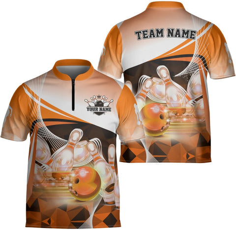 Ligthuy Personalized Bowling Jersey 3D, Bowling Shirts for Team, Bowling Shirt Unisex for Men Women, Bowling Shirts for Men 2