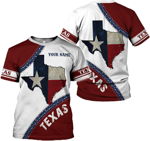 Mostprints Personalized Texas Flag Shirt and Map Dont Mess with Texas Customize Name Texas Shirts for Men Women Adult Size