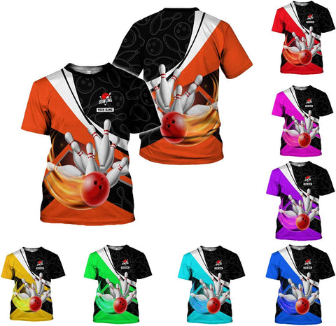 Mostprints Custom 3D Bowling Shirts Personalized for Men and Women - Unique Team Shirt & Gifts for Bowling Lovers