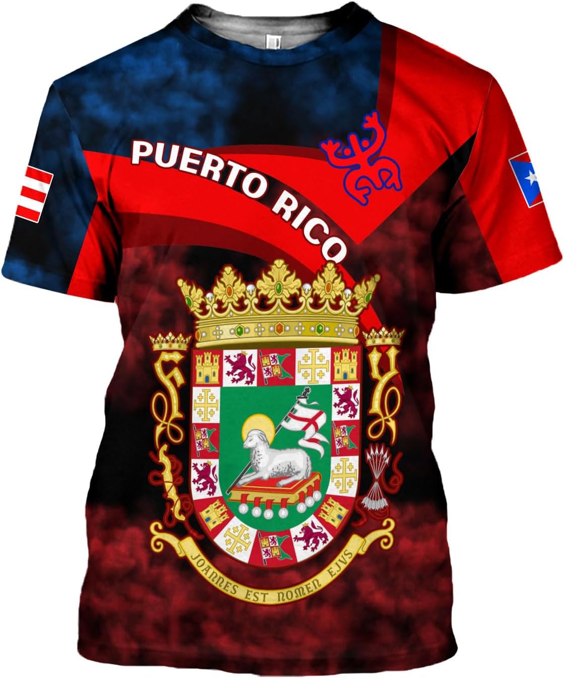 Mostprints Personalized Name Puerto Rico Shirt, Customized Puerto Rico Shirts for Men and Women, Puerto Rico Flag T-Shirt3