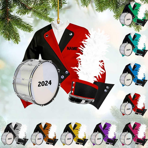 AOVL Custom Marching Band Ornament Music Ornament Marching Band Teacher Gifts Music Marching Band Gifts Band Director Gifts Music Ornament Marching Band Teacher Gifts Music (MB8)