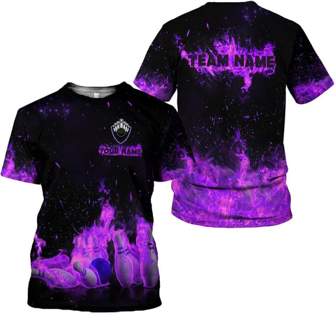 Custom Bowling Shirts, Personalized Name Bowling Shirts Unisex, Bowling Jerseys for Men & Women, Team Bowling Shirt Gift