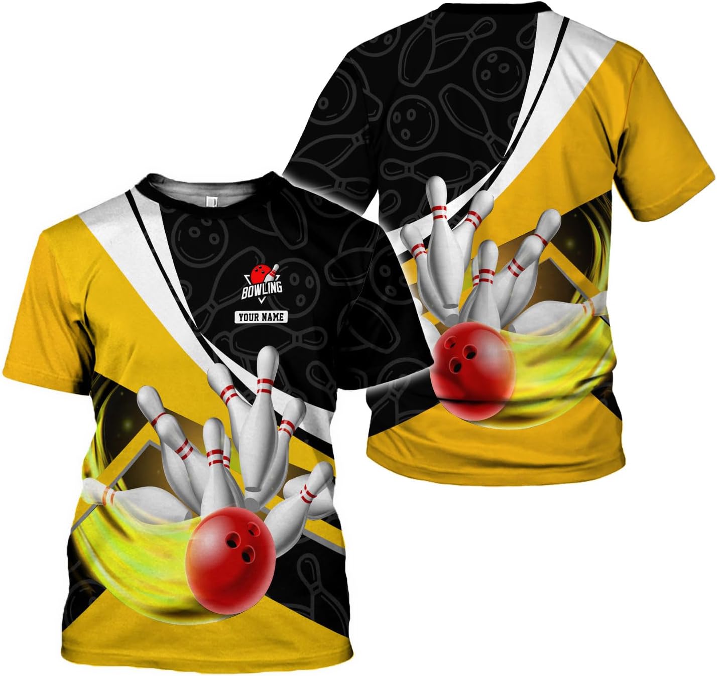 Mostprints Custom 3D Bowling Shirts Personalized for Men and Women - Unique Team Shirt & Gifts for Bowling Lovers