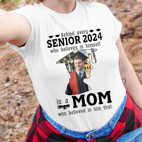 Personalized Graduation 2024 Shirt Proud Family of A Class of 2024 Graduate Class of 2024 Senior Class of 2024 Class of 2024