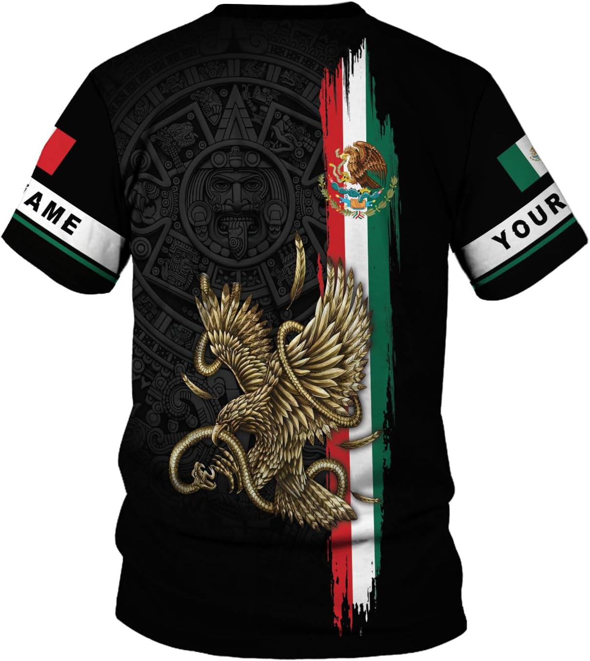 Mostefy Personalized Name Mexican Shirts for Men 3D, Customized Mexico Shirts for Men, Mexico Shirts for Women Mexico Shirt1